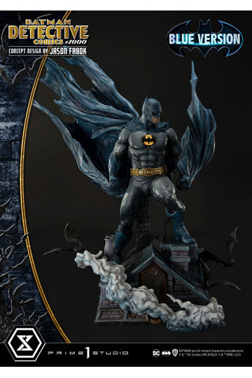 DC Comics Statue Batman Detective Comics #1000 Concept Design by Jason Fabok Blue Version 105 cm