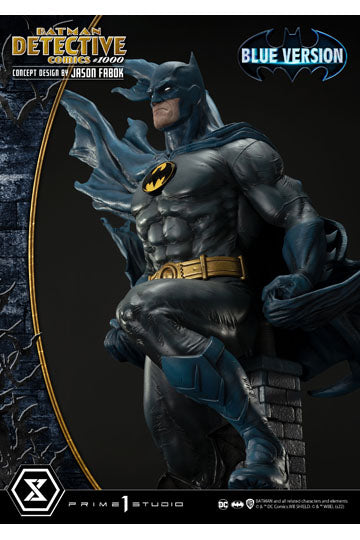 DC Comics Statue Batman Detective Comics #1000 Concept Design by Jason Fabok Blue Version 105 cm