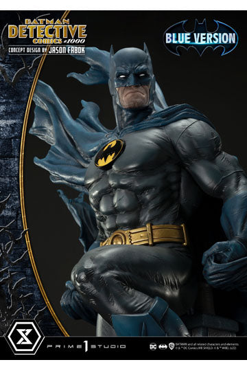 DC Comics Statue Batman Detective Comics #1000 Concept Design by Jason Fabok Blue Version 105 cm