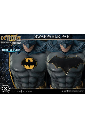 DC Comics Statue Batman Detective Comics #1000 Concept Design by Jason Fabok Blue Version 105 cm