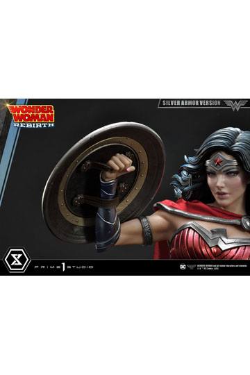 DC Comics Statue 1/3 Wonder Woman Rebirth Silver Armor Version 75 cm