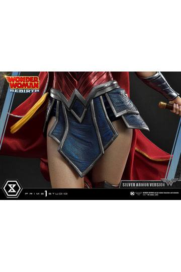 DC Comics Statue 1/3 Wonder Woman Rebirth Silver Armor Version 75 cm