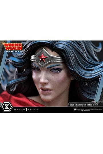 DC Comics Statue 1/3 Wonder Woman Rebirth Silver Armor Version 75 cm