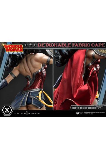 DC Comics Statue 1/3 Wonder Woman Rebirth Silver Armor Version 75 cm