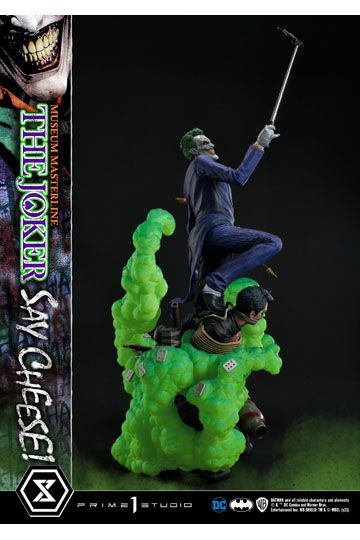 DC Comics Statue 1/3 The Joker Say Cheese 99 cm