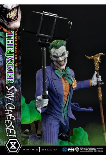 DC Comics Statue 1/3 The Joker Say Cheese 99 cm