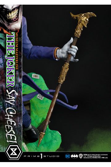 DC Comics Statue 1/3 The Joker Say Cheese 99 cm