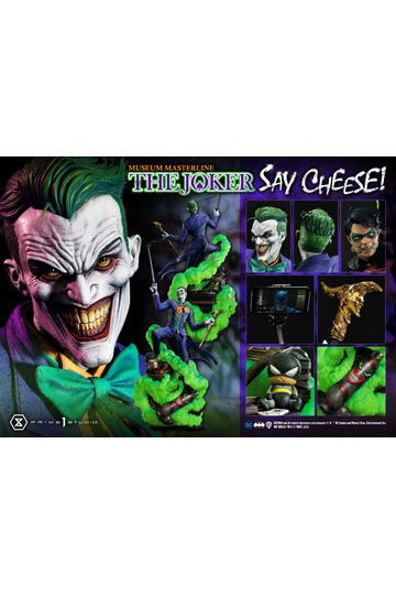 DC Comics Statue 1/3 The Joker Say Cheese 99 cm