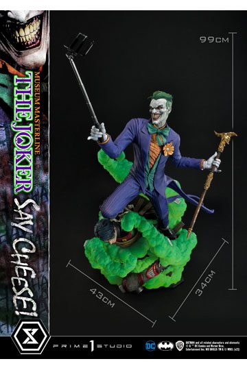 DC Comics Statue 1/3 The Joker Say Cheese 99 cm