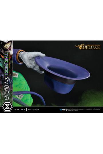 DC Comics Statue 1/3 The Joker Say Cheese Deluxe Bonus Version 99 cm