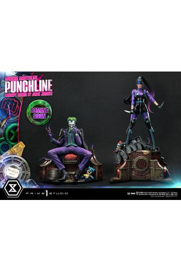 DC Comics Statue 1/3 Punchline Concept Design by Jorge Jimenez 85 cm
