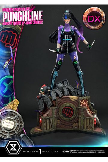 DC Comics Statue 1/3 Punchline Deluxe Bonus Version Concept Design by Jorge Jimenez 85 cm