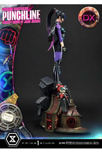 DC Comics Statue 1/3 Punchline Deluxe Bonus Version Concept Design by Jorge Jimenez 85 cm