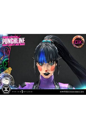 DC Comics Statue 1/3 Punchline Deluxe Bonus Version Concept Design by Jorge Jimenez 85 cm
