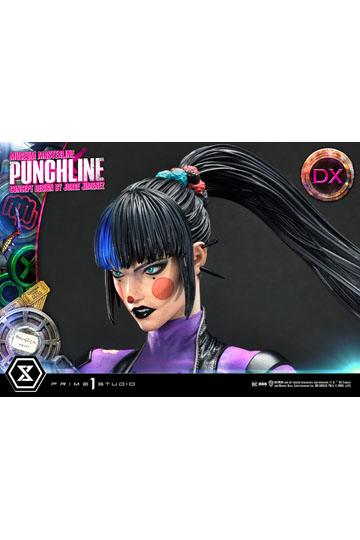DC Comics Statue 1/3 Punchline Deluxe Bonus Version Concept Design by Jorge Jimenez 85 cm