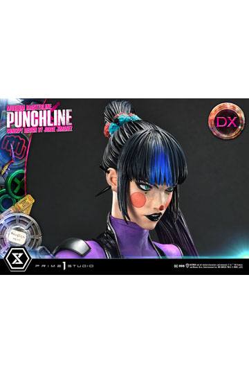 DC Comics Statue 1/3 Punchline Deluxe Bonus Version Concept Design by Jorge Jimenez 85 cm