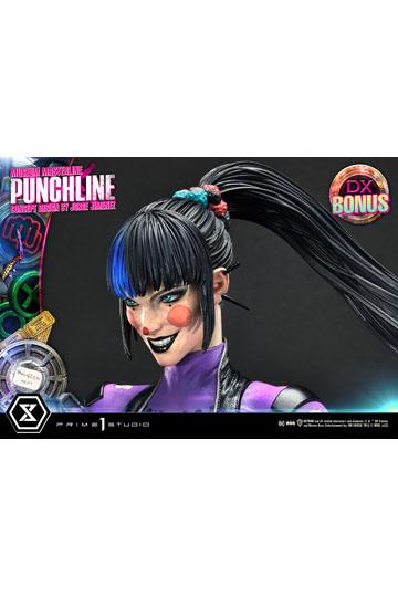 DC Comics Statue 1/3 Punchline Deluxe Bonus Version Concept Design by Jorge Jimenez 85 cm