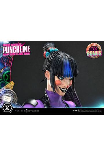 DC Comics Statue 1/3 Punchline Deluxe Bonus Version Concept Design by Jorge Jimenez 85 cm