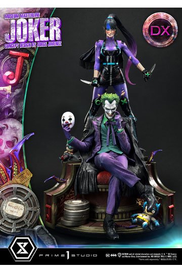 DC Comics Statue 1/3 The Joker Deluxe Bonus Version Concept Design by Jorge Jimenez 53 cm