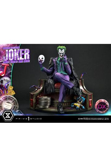 DC Comics Statue 1/3 The Joker Deluxe Bonus Version Concept Design by Jorge Jimenez 53 cm