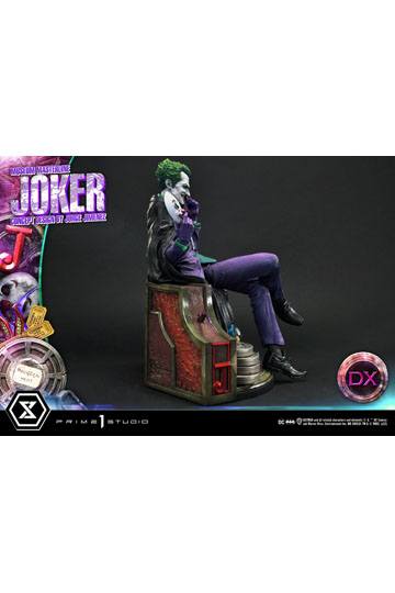 DC Comics Statue 1/3 The Joker Deluxe Bonus Version Concept Design by Jorge Jimenez 53 cm