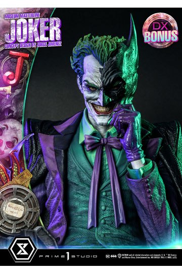 DC Comics Statue 1/3 The Joker Deluxe Bonus Version Concept Design by Jorge Jimenez 53 cm