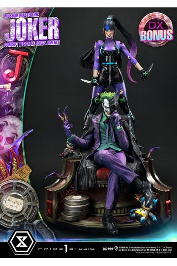 DC Comics Statue 1/3 The Joker Deluxe Bonus Version Concept Design by Jorge Jimenez 53 cm