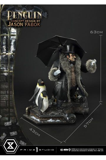 DC Comics Museum Masterline Statue 1/3 Penguin (Concept Design By Jason Fabok) 63 cm
