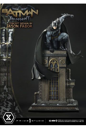 DC Comics Museum Masterline Statue 1/3 Batman Triumphant (Concept Design By Jason Fabok) Bonus Version 119 cm