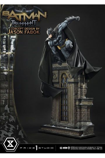 DC Comics Museum Masterline Statue 1/3 Batman Triumphant (Concept Design By Jason Fabok) Bonus Version 119 cm