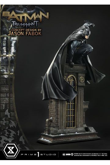 DC Comics Museum Masterline Statue 1/3 Batman Triumphant (Concept Design By Jason Fabok) Bonus Version 119 cm