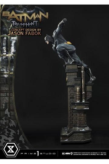 DC Comics Museum Masterline Statue 1/3 Batman Triumphant (Concept Design By Jason Fabok) Bonus Version 119 cm