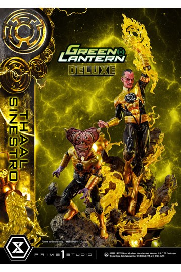 DC Comics Statue 1/3 Thaal Sinestro Deluxe Version 111 cm