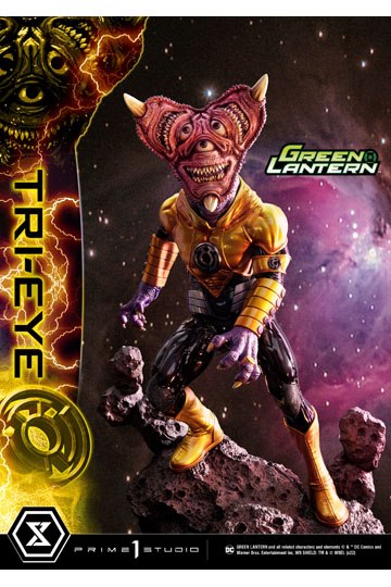 DC Comics Statue 1/3 Sinestro Corps Tri-Eye 54 cm