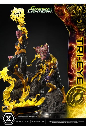 DC Comics Statue 1/3 Sinestro Corps Tri-Eye 54 cm