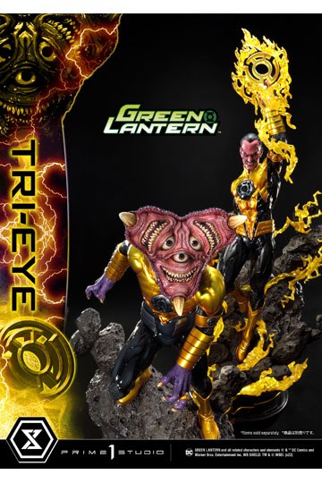 DC Comics Statue 1/3 Sinestro Corps Tri-Eye 54 cm