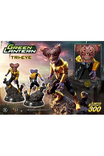 DC Comics Statue 1/3 Sinestro Corps Tri-Eye 54 cm