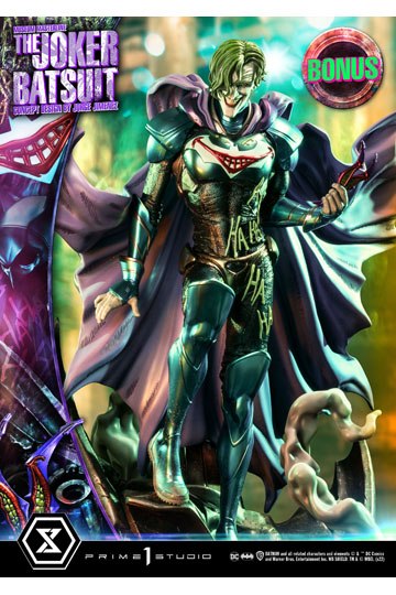 DC Comics Museum Masterline Statue 1/3 The Joker Concept Design by Jorge Jimenez Bonus Version 79 cm