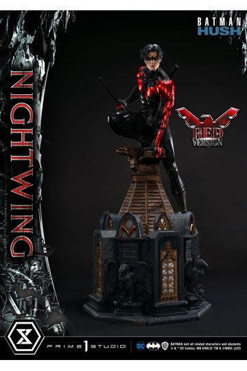 Batman Hush Statue Nightwing Red Version 87 cm