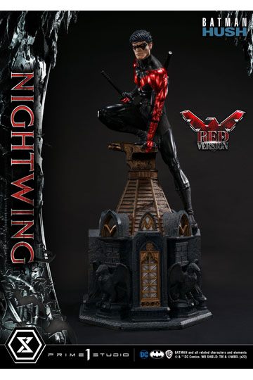 Batman Hush Statue Nightwing Red Version 87 cm