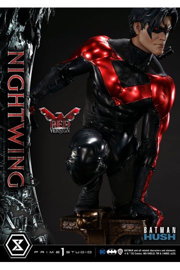 Batman Hush Statue Nightwing Red Version 87 cm