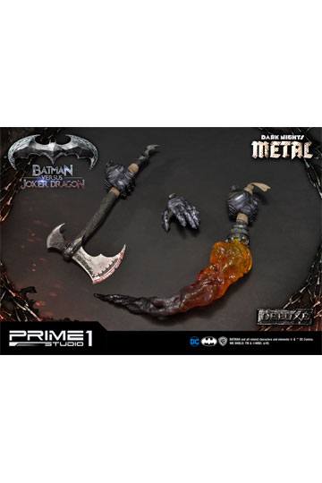 Dark Nights: Metal Statue Batman Versus Joker Dragon Deluxe Ver. 87 cm