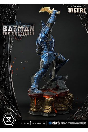 Dark Nights: Metal Statue The Merciless 112 cm