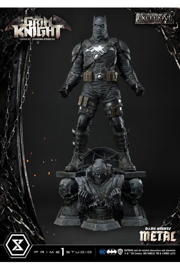 Dark Nights: Metal Statues The Grim Knight & The Grim Knight Exclusive 82 cm Assortment