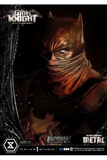 Dark Nights: Metal Statues The Grim Knight & The Grim Knight Exclusive 82 cm Assortment