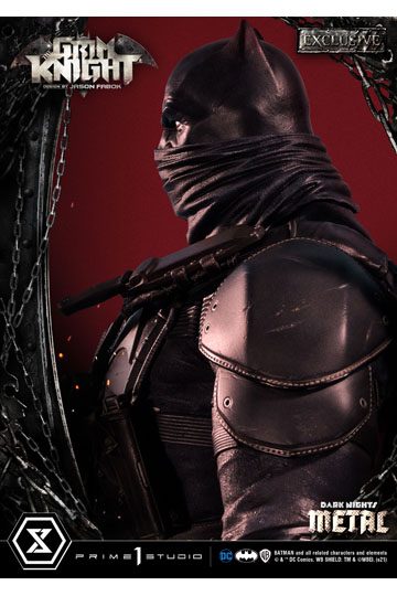 Dark Nights: Metal Statues The Grim Knight & The Grim Knight Exclusive 82 cm Assortment