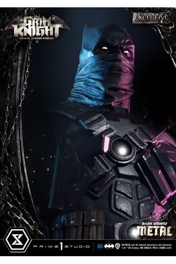 Dark Nights: Metal Statues The Grim Knight & The Grim Knight Exclusive 82 cm Assortment