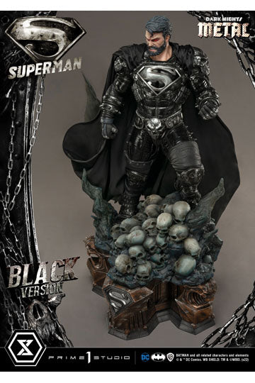 DC Comics Statue 1/3 Superman Black Version 88 cm
