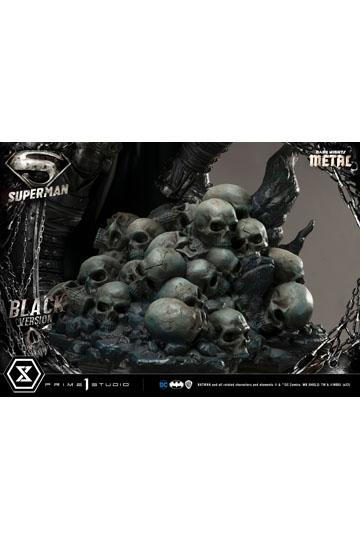 DC Comics Statue 1/3 Superman Black Version 88 cm