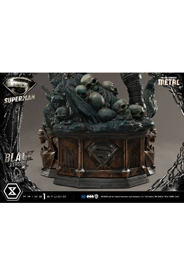 DC Comics Statue 1/3 Superman Black Version 88 cm